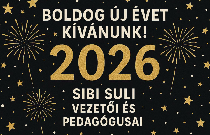 Boldog Új Évet Kívánunk!