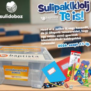 Sulipakkoljunk együtt!