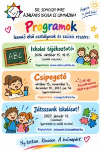 Felvételi tájékoztatás-Általános iskola